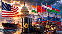 AI generated representative image : US Senate Cuts Proposed Tariffs on India, China to 100% Over Russian Oil Imports