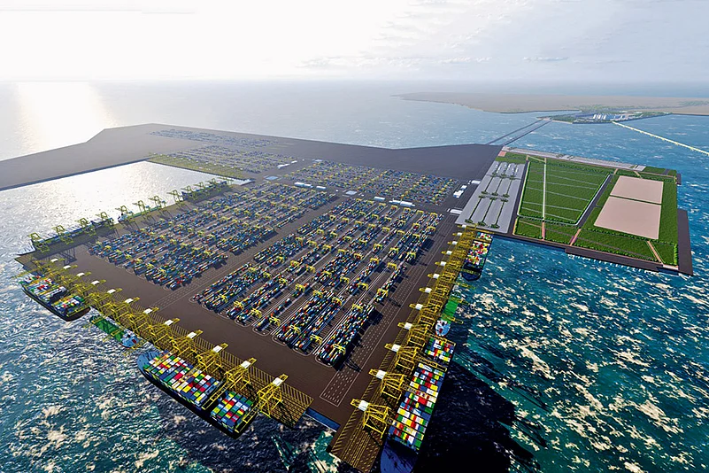 The blueprint for India’s next maritime powerhouse. A look at the world-class infrastructure and strategic vision driving Vadhavan Port Project Limited.