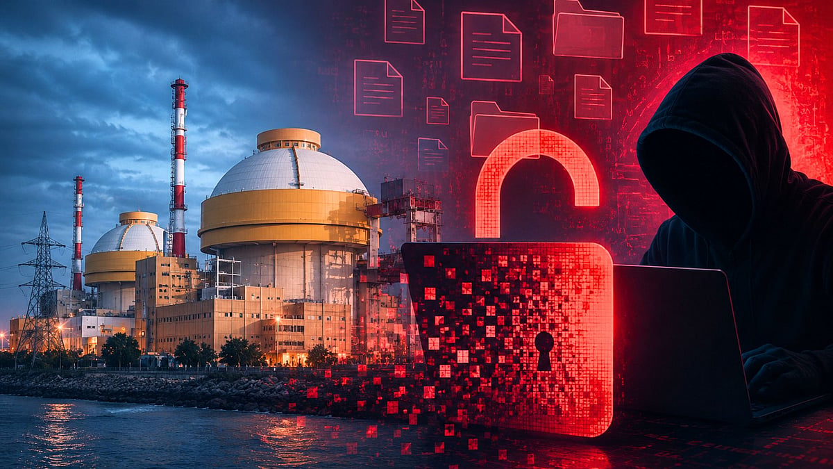 Kudankulam Nuclear Power Plant Data Breach - AI generated representative image 