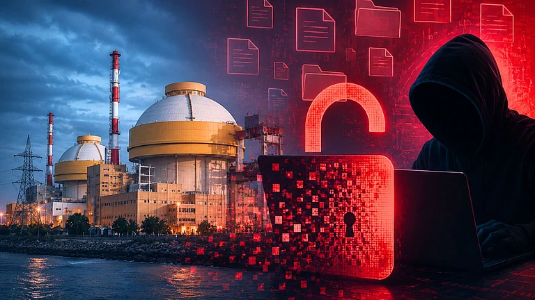 Kudankulam Nuclear Power Plant Data Breach - AI generated representative image