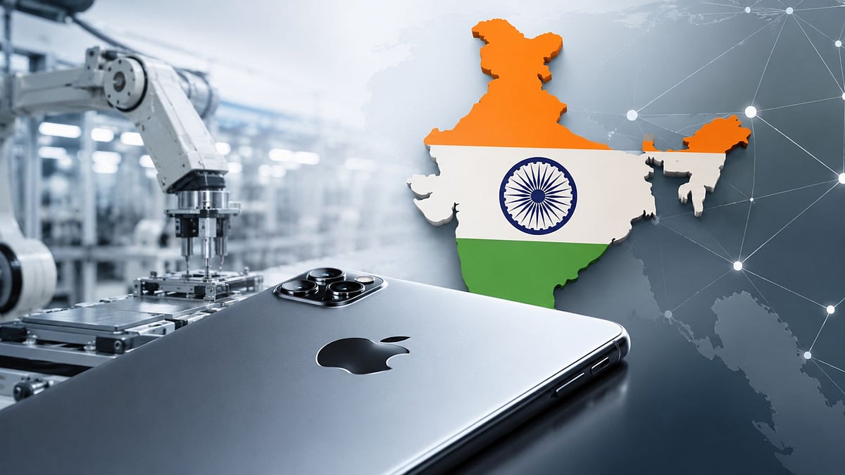Apple strengthening its supply chain network in India  - AI generated representative image