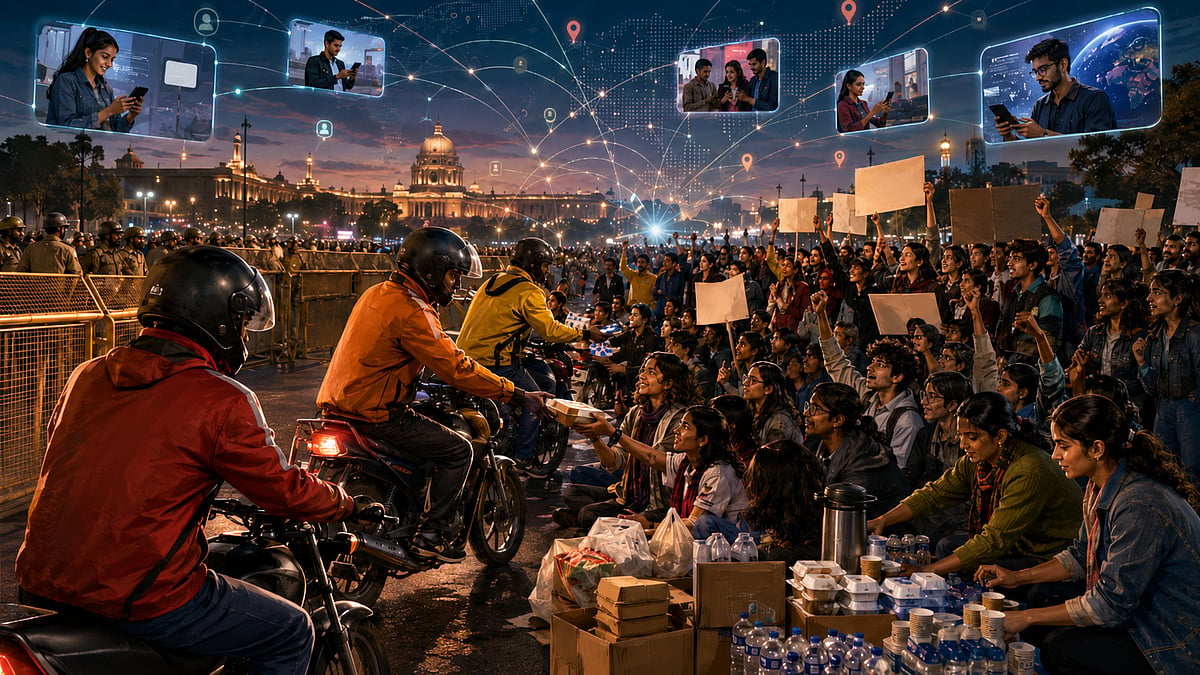 How Protesters Are Turning Delivery Apps Into Tools Of Solidarity