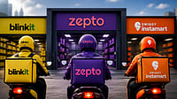 AI generated representative image : Zepto vs Blinkit vs Instamart 