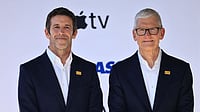 Reuters : Apple's CEO Designate  John Ternus (left) and Current CEO Time Cook (right)