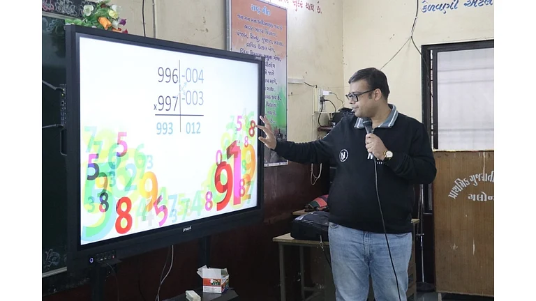 Gaurav Tekriwal, Founder and President of Vedic Maths Forum India - null