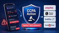 AI generated representative image : CCPA Fines 9 Digital Platforms Including Zepto, IndiGo Over Dark Patterns