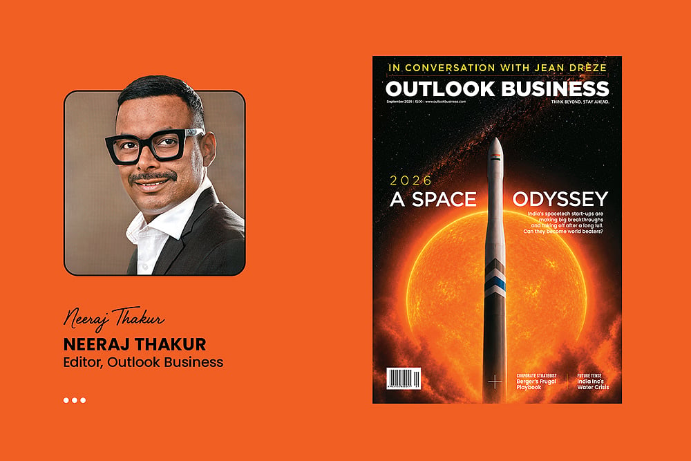 Outlook Business Editor Neeraj Thakur