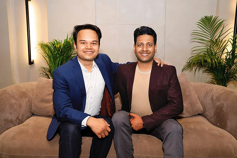 Helium Air co-founders Ashish Sharma (left) and Aman Munka