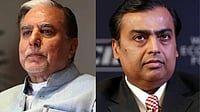 Subhash Chandra and Mukesh Ambani