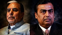 Subhash Chandra and Mukesh Ambani