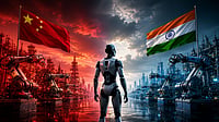 AI generated representative image : How China’s Humanoid Push Challenges India’s Manufacturing Ambitions