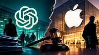 AI generated representative image : OpenAI vs Apple Trade Secret Case