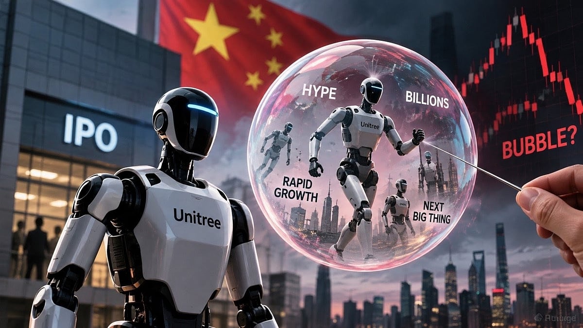 Unitree IPO Stokes Fear That China’s Humanoid Robot Boom Is A Bubble - null