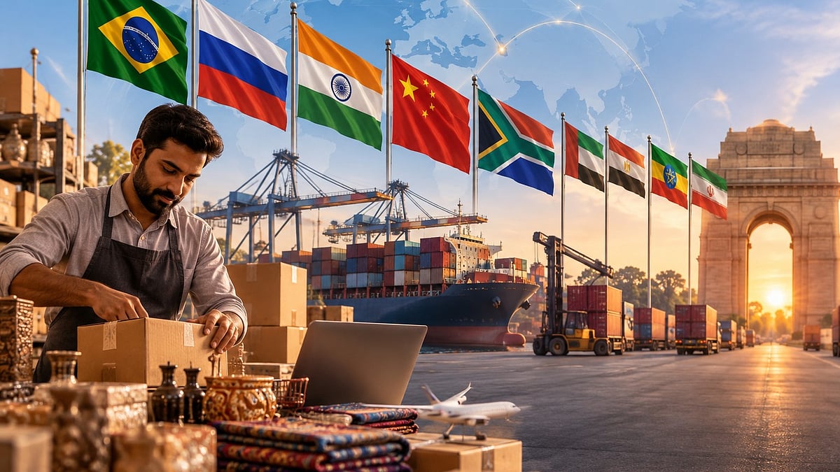India's SME Exports To Get A BRICS Fillip  - AI Generated