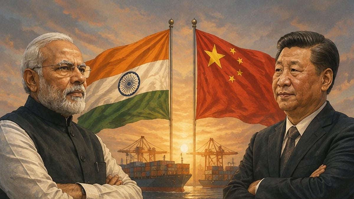Modi-Xi Thaw Amid India China Trade Imbalance - AI generated representative image