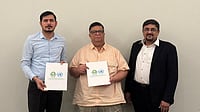 IIMSAM, Big B Corporation And ADIMU Kazakhstan Sign MoU For Sustainable Development L- R -Dr Sahil Singh, Dr Sailesh Lachu Hiranandani and Mr Nitin Gupta