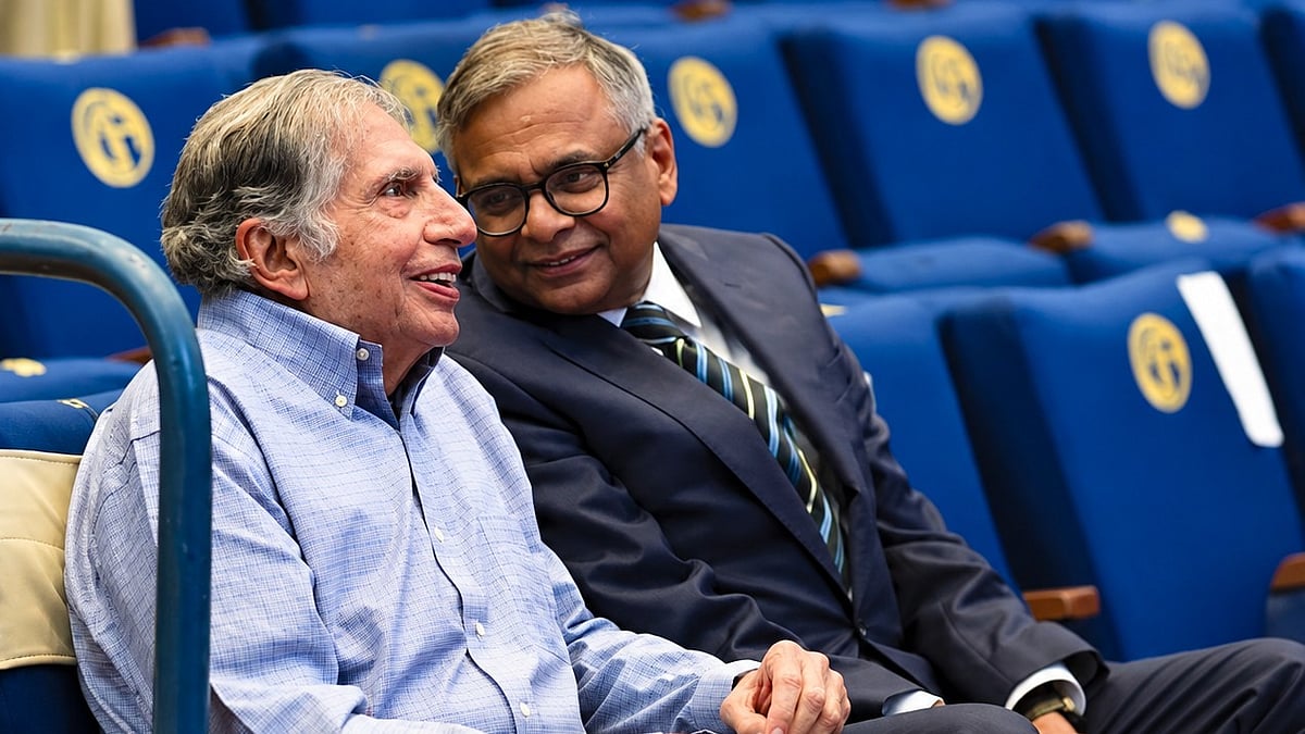LinkedIn : Ratan Tata and N Chandrasekaran