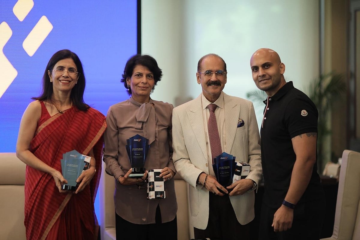 Dr Anjali Kumar, Ishi Khosla, Dr Sanjay Sachdeva, Asad Hussain at Odds Longevity Symposium