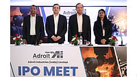Adroit Industries IPO To Open For Subscription On September 23 Left to right: Ms. Meenakshi Jain, Choice Capital Advisors Private Limited; Mr. Mukesh Sangla, Adroit Industries (India) Limited; Mr. Saurabh Sangla, Adroit Industries (India) Limited; and Mr. B.R. Patidar, Adroit Industries (India) Limited.