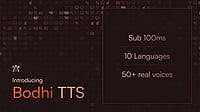 Navana.Ai launches ‘Bodhi TTS’, Indian Text-To-Speech Voice AI Model In 10 Indian Languages; Priced At One-Eighth Of ElevenLabs, 60% below Sarvam Navana.Ai launches ‘Bodhi TTS’, Indian Text-To-Speech Voice AI Model In 10 Indian Languages; Priced At One-Eighth Of ElevenLabs, 60% below Sarvam