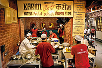 Photo: Suresh K Pandey : Karim's first outlet near Delhi’s Jama Masjid