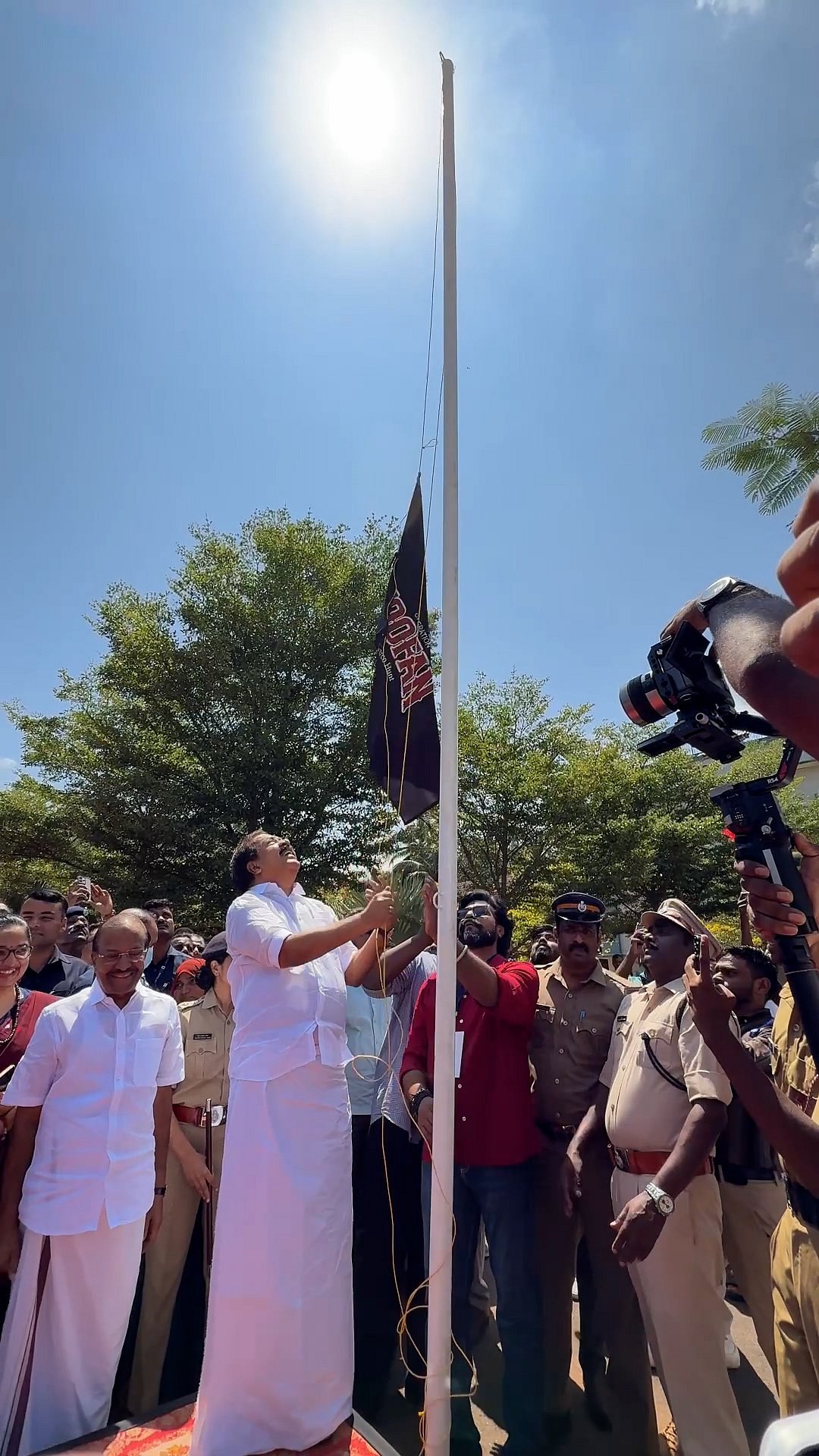 Toofan Phase 2 Begins: Home Minister Ramesh Chennithala hoists the Toofan flag in Vengara, inaugurating Toofan Thaddesham in collaboration with the Local Self-Governments - null
