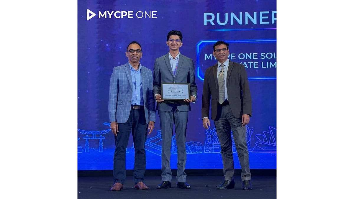 MYCPE ONE awarded in the service Export EdTech Category at the Payoneer India Cross-Border Excellence Awards 2026 - null