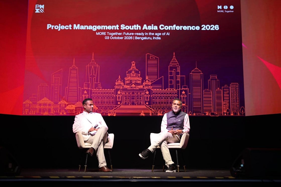 Amit Goyal, Managing Director, Project Management Institute - South Asia, in conversation with Chetan Bhagat, Bestselling Author, Columnist and Motivational Speaker - null