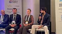Nipun Anand, CEO, Zeal Global Services Ltd. speaking at the Central Asia Air Cargo Summit