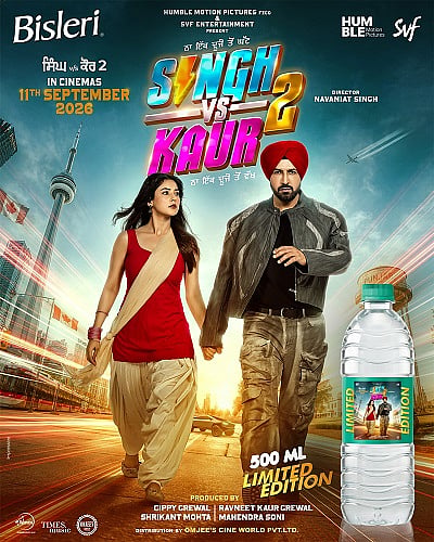 Punjabi Cinema Meets Everyday Hydration as Bisleri Unveils Singh vs Kaur 2 Limited-Edition Packs - null