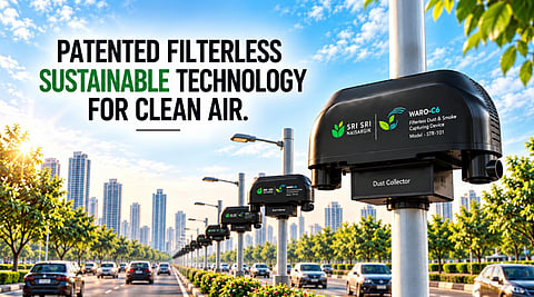 WARO-C6 Brings Innovative, Sustainable Air-Pollution Control Technology to Urban Hubs
