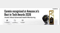 Garmin Receives ‘Most Advanced Health Monitoring Smartwatch’ Award At Amazon India’s ‘Best In Tech Awards 2026’ Garmin Receives ‘Most Advanced Health Monitoring Smartwatch’ Award At Amazon India’s ‘Best In Tech Awards 2026’