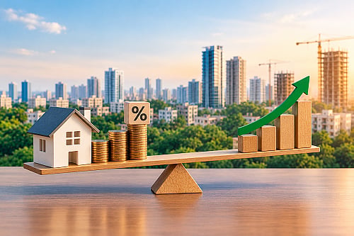 India’s property market balances rising borrowing costs with long-term growth opportunities - null