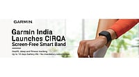 Garmin India Launches Screen-Free CIRQA Smart Band Garmin India Launches Screen-Free CIRQA Smart Band