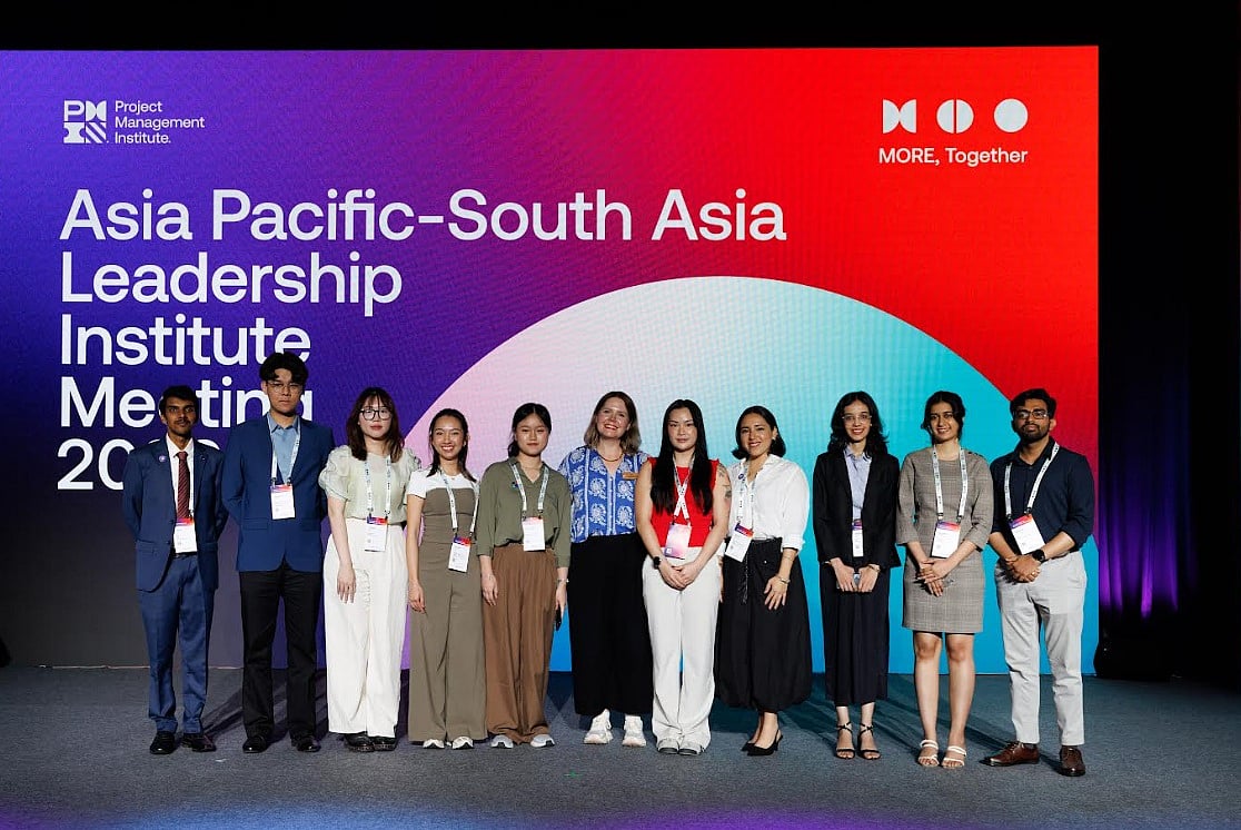 Students at PMI, Leadership Institute Meeting 2026 in Seoul, South Korea - null