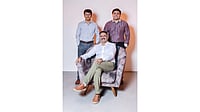 Sitting: Haardik Nayak, Right: Nirek Nayak, Left: Bhavya Shah