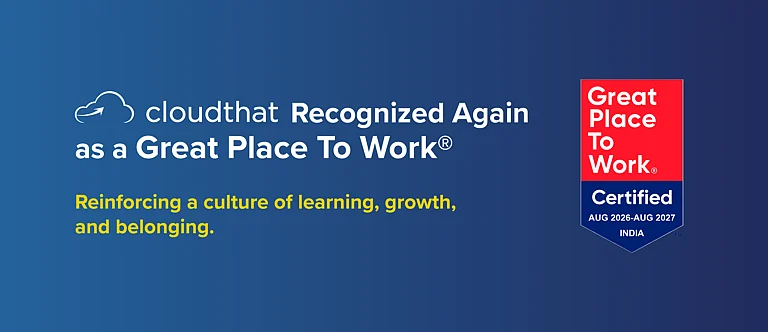 CloudThat has been recognized again as a Great Place to Work®-Certified organization in India - null