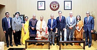 A delegation from Aavishkaar Group and Intellecap, led by Vineet Rai and U.K. Sinha, met the UP Chief Minister during the 2nd Sankalp Bharat Summit in Lucknow on Dec. 12, 2025