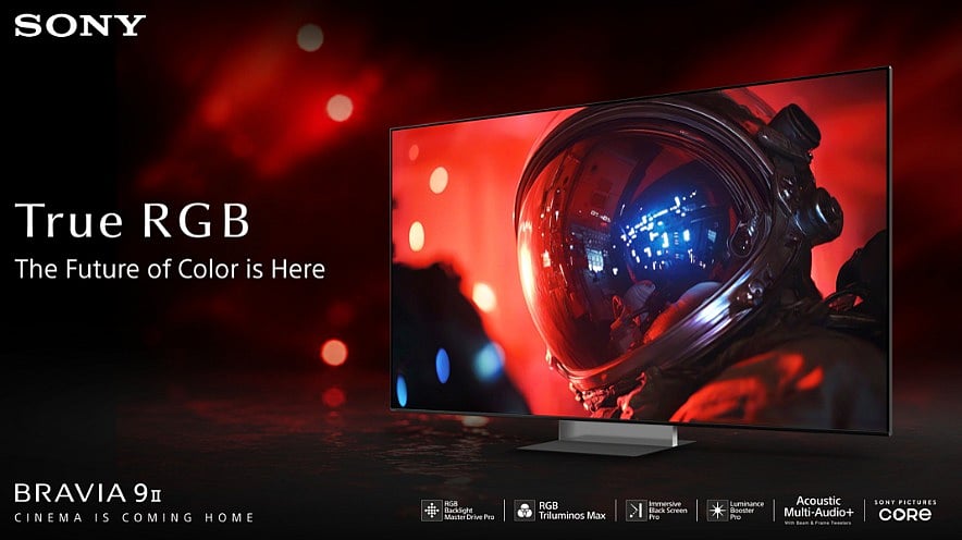 BRAVIA 9II True RGB - The Future of Colour is here - null