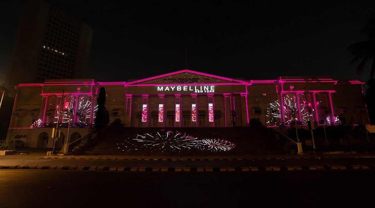 Maybelline New York brought its festive campaign to life against the backdrop of the iconic Asiatic Society of Mumbai