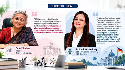Dr. Aditi Misra, Director, Dharav High Schools and Dr. Latika Chaudhary, CEO- Sales and Marketing