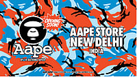 AAPE BY A BATHING APE Enters India With First Standalone Store At Ambience Mall, Vasant Kunj, Delhi