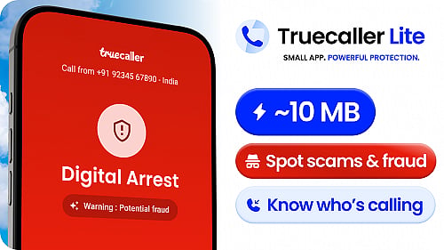 Truecaller Lite is built for Android phones with limited storage and memory but is powered by the same scam intelligence that identified over 68 billion spam and fraud calls in 2025

 - null