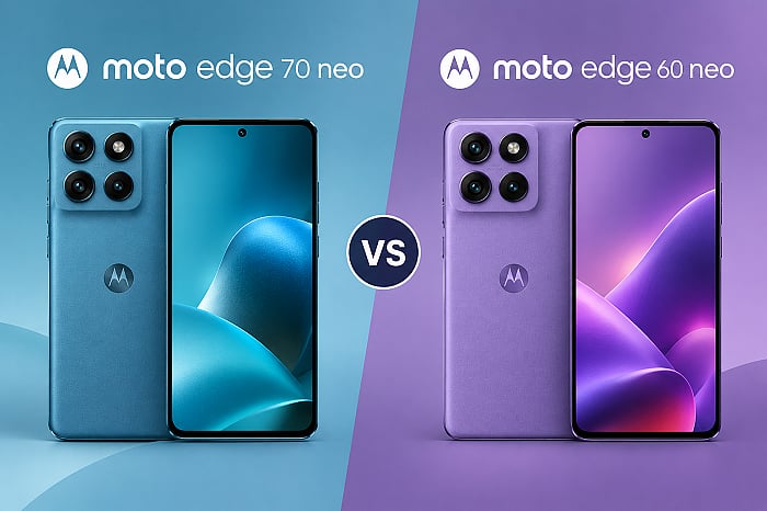 Moto Edge 70 Neo vs Edge 60 Neo: Compare design, display, camera, performance, battery life, and key features to see which smartphone suits you best - null