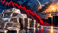 AI generated representative image : Silver At 11-Month Low: What's Behind The Precious Metal's Dramatic Reversal?