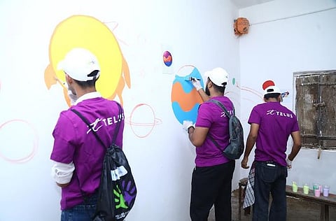 TELUS Digital India empowers 1,000+ students through school revitalization and launches TELUS Wise digital literacy program