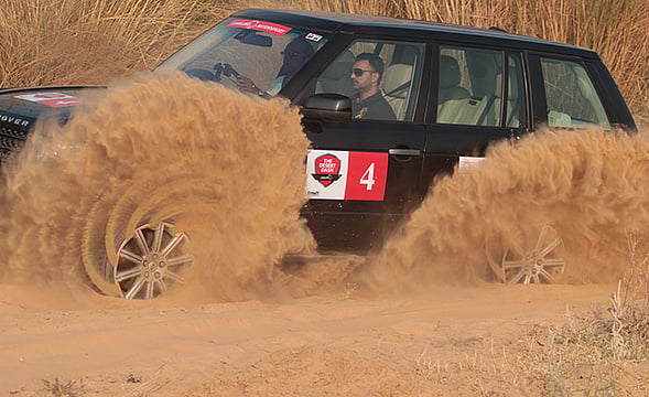 Rough-road driving