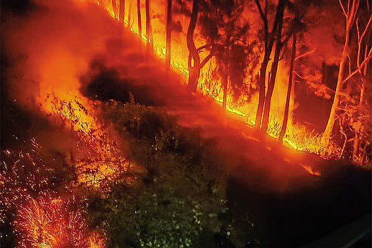 Going Up In Flames