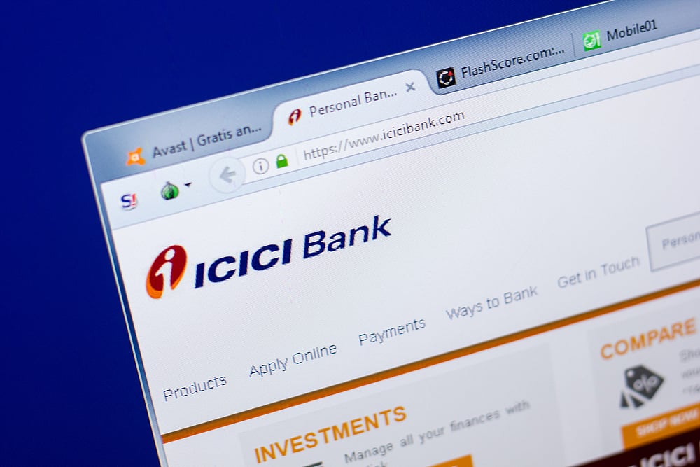 ICICI Bank shares
