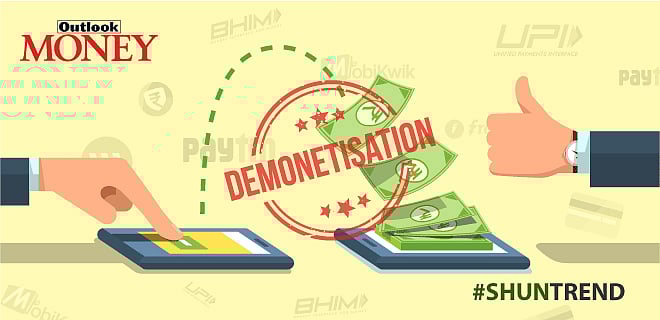 Money lost its colour